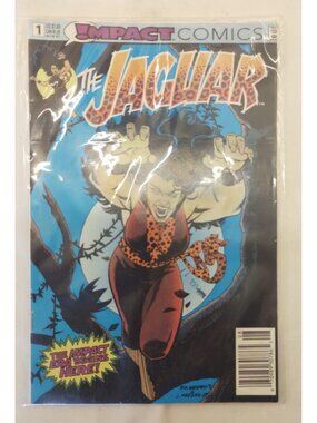 The Jaguar 1 Impact Comics 1991 DC First Issue Impact Line Comic Book